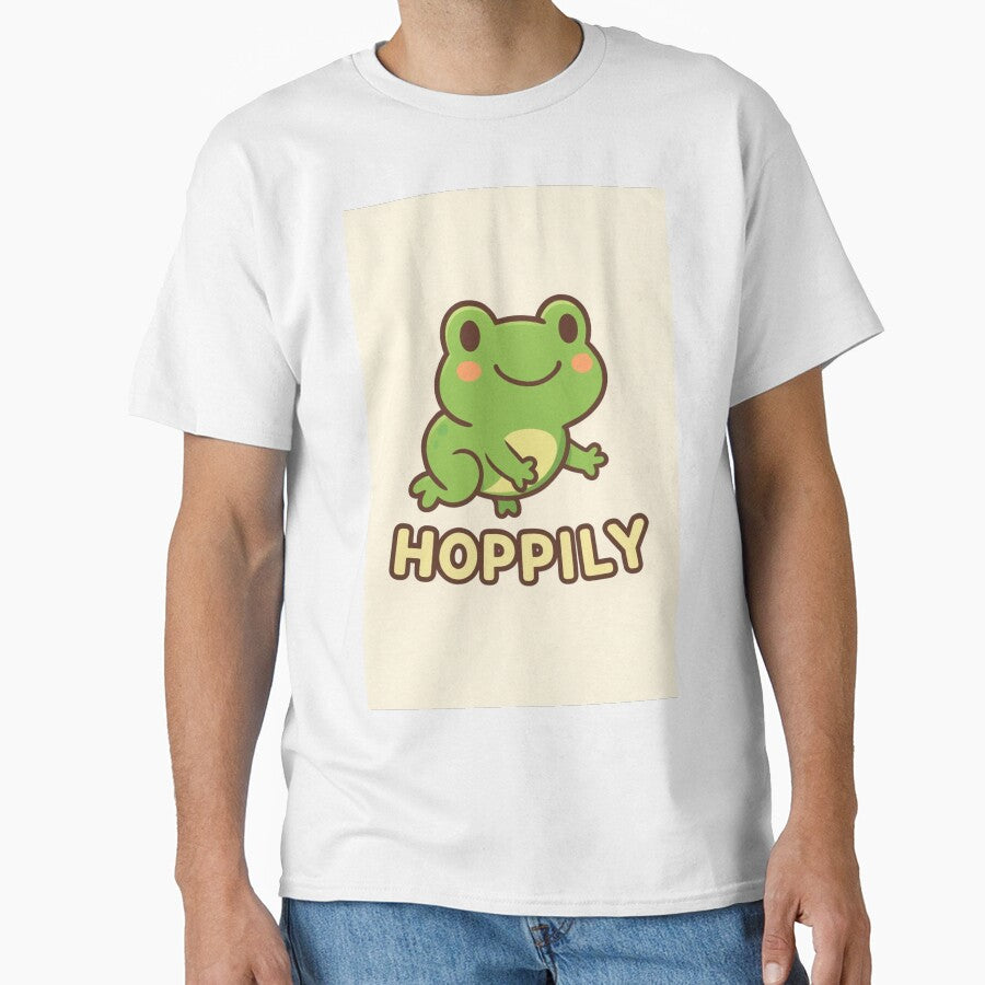 Cute Kawaii Frog – “Hoppily” by The-Dreamy-Zoo