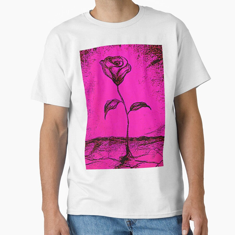 Rose at the desert by Aquarelastudio
