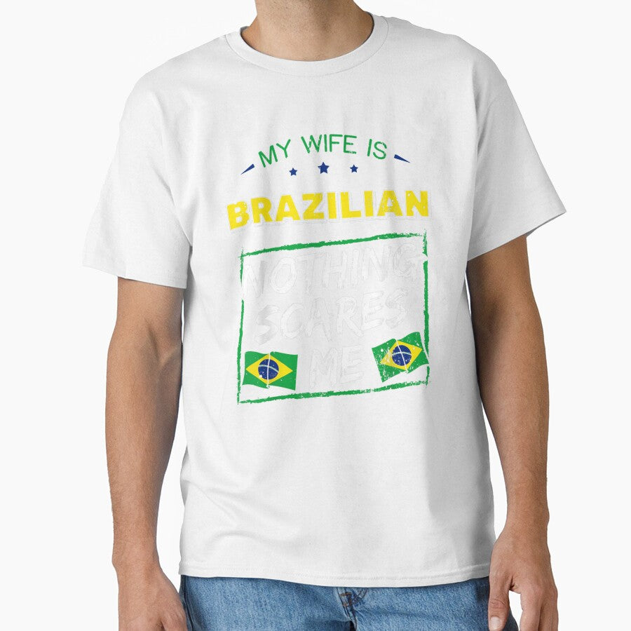 my wife is brazilian brazil heritage roots flag pride by ZackYanez