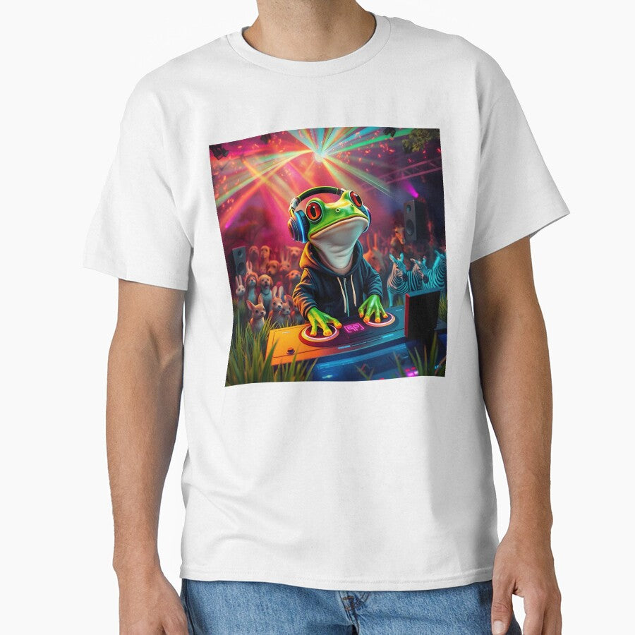 DJ Frog – Disco Night Vibes by crazyartisAI