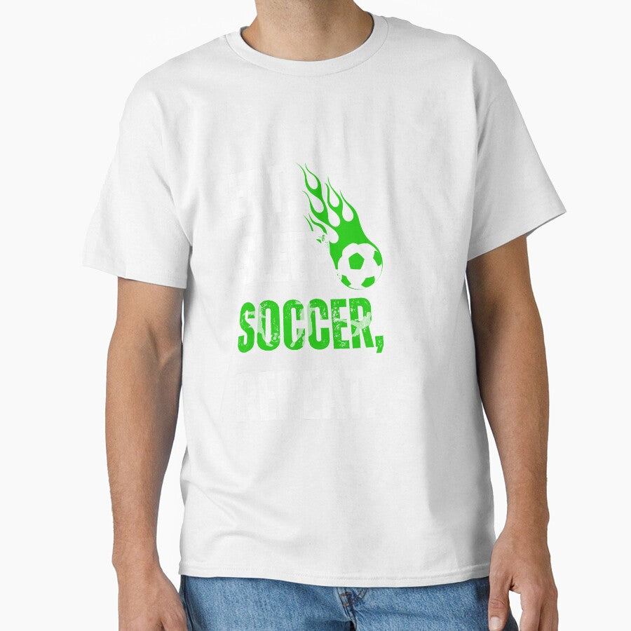 Eat, Sleep, Soccer, Repeat by SportyVerse