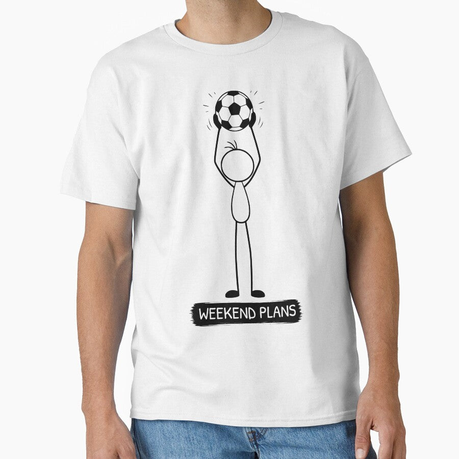 Weekend Plans Football Fan Shirt by Pebl-Co