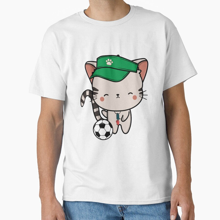 Soccer Player Tabby Cat by Pet Station