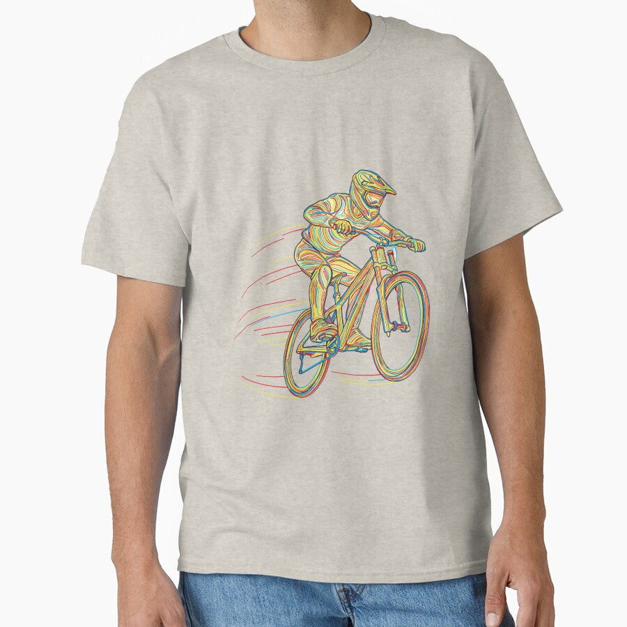 Mountain Bike MTB Downhill Design Gift by LoomLevel