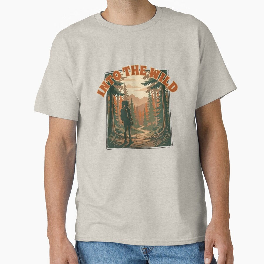 Retro Forest Solo Female Traveler – Into The Wild Adventure by Bloom & Quiet