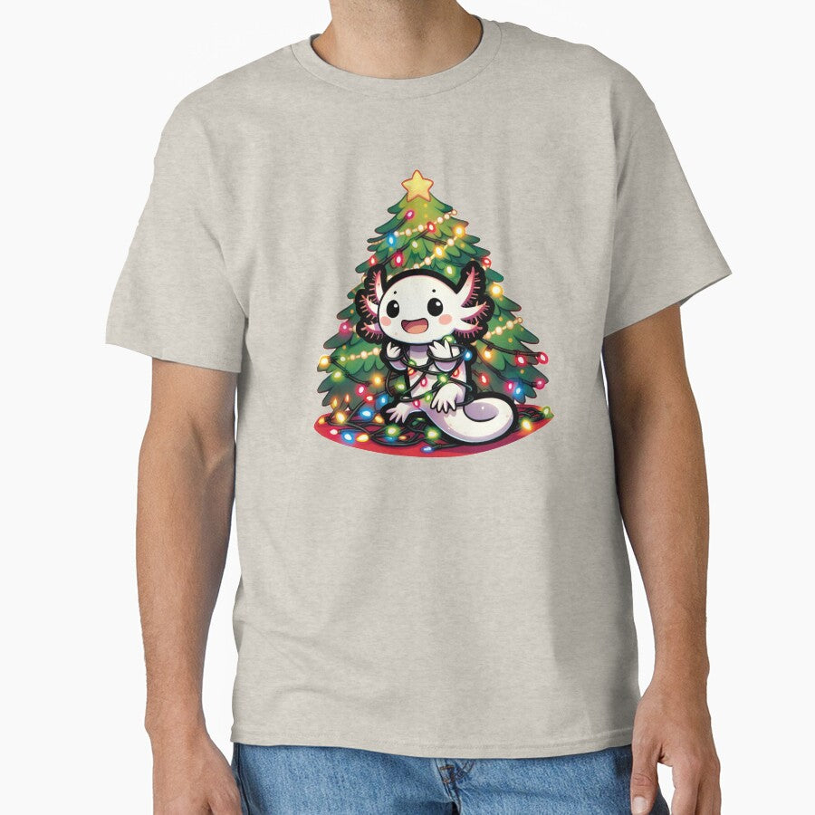 Axolotl Christmas by Mekone