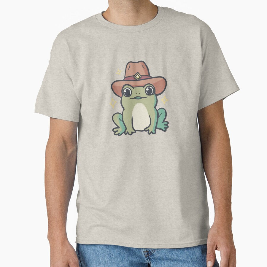 Cowboy frog drawing by Artofmayara