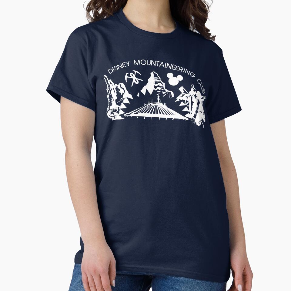 Big Thunder / Matterhorn / Space / Splash Mountain Mountaineering Club (light) by kruk
