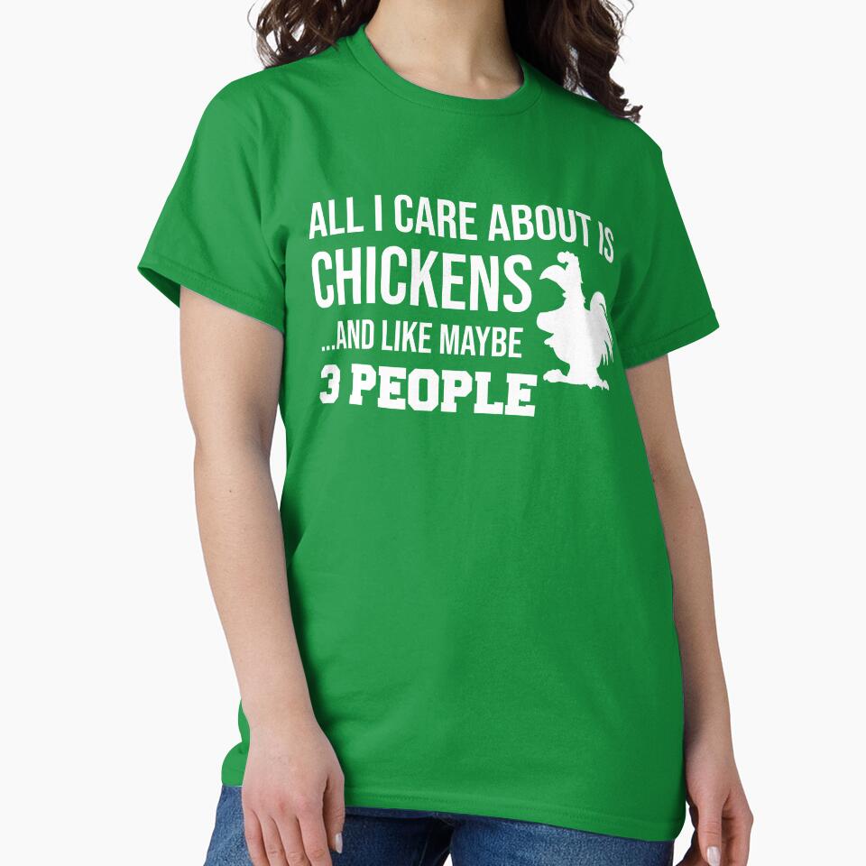Awesome Chicken Lover Gift Shirt for Men Women Kids by jcorres