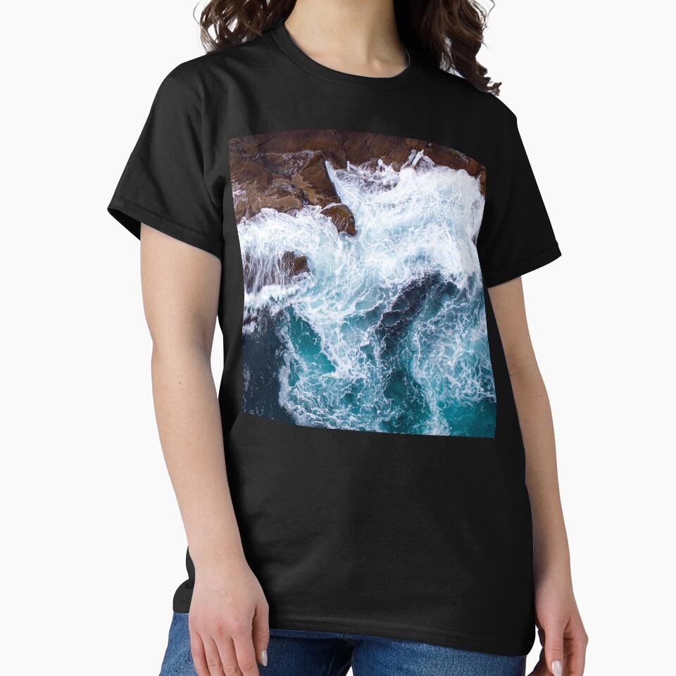 Rugged, Dramatic Ocean Coastline With Wild Waves by DEC02