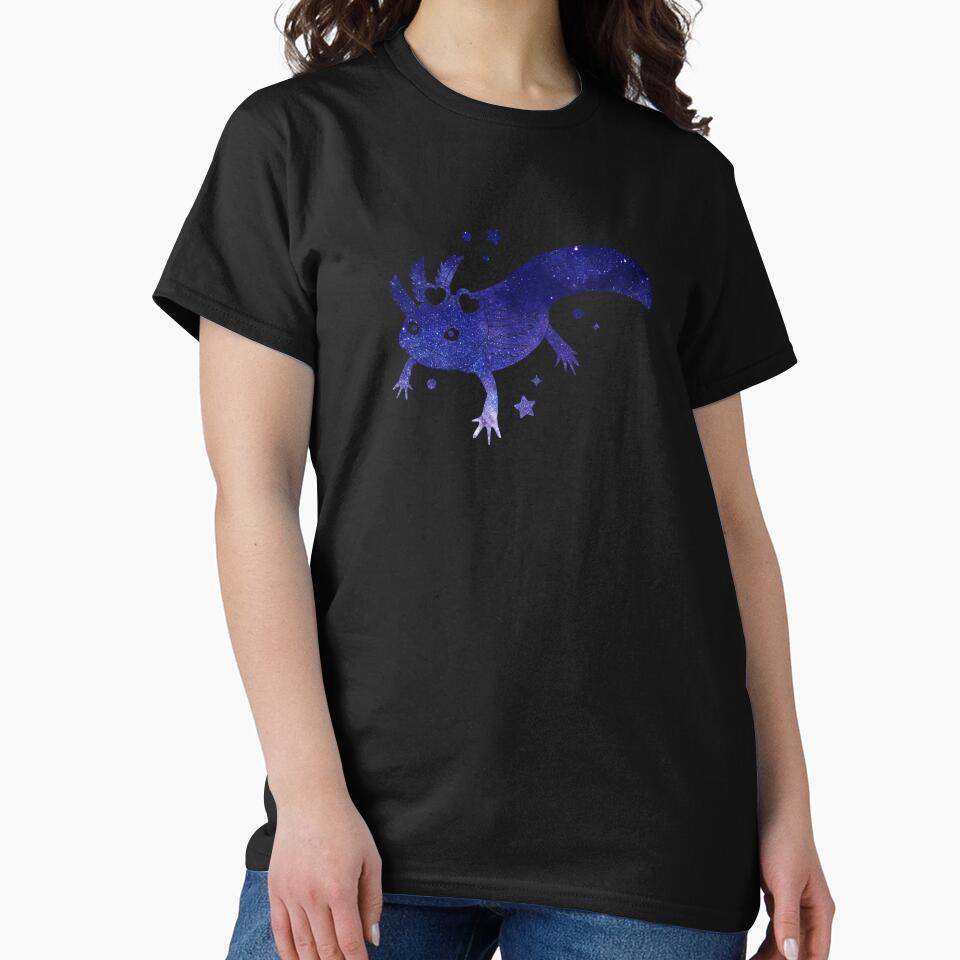 Axolotl Night Sky by 37jlee