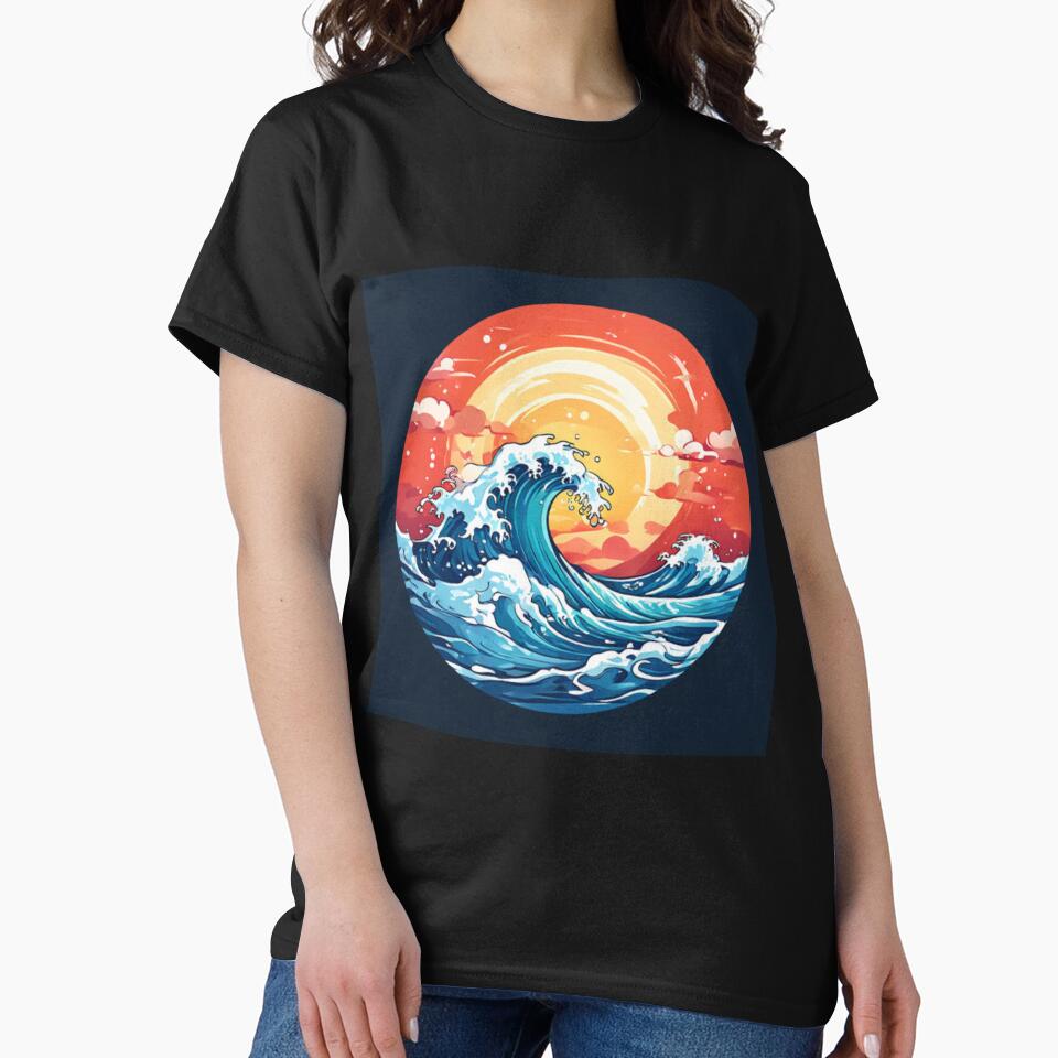 Ocean Wave Art by Planetporridge