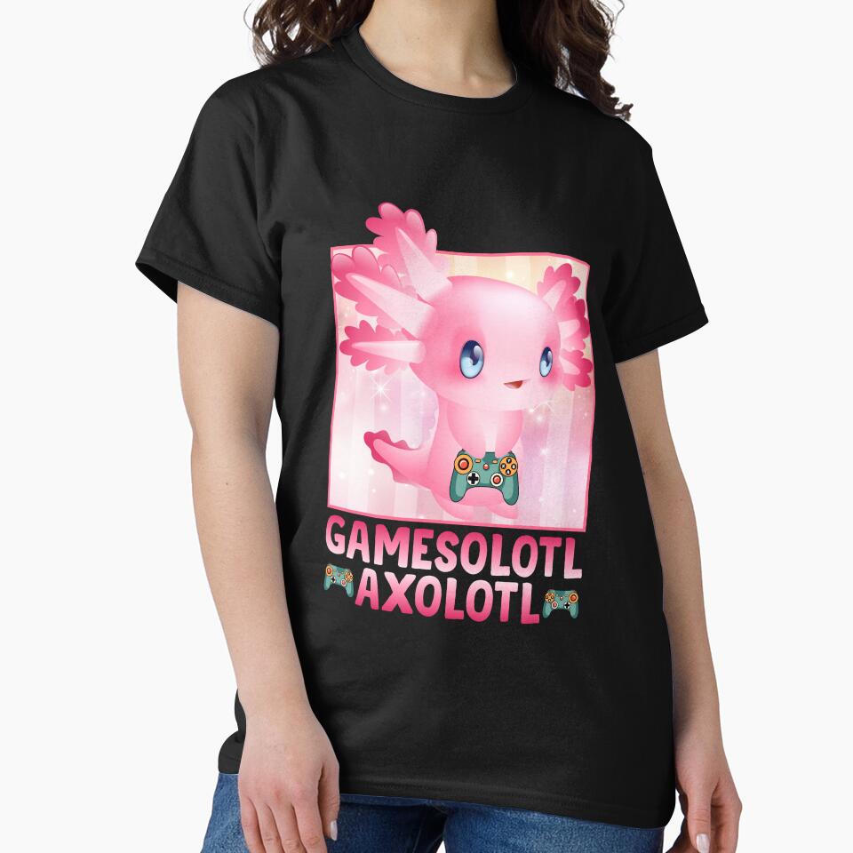 Gamesolotl Axolotl by mteehut