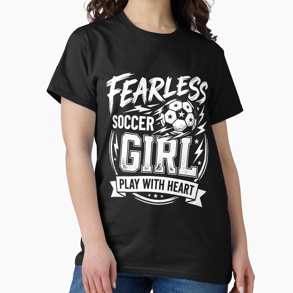 Fearless Soccer Girl by BrunoLinuxArt