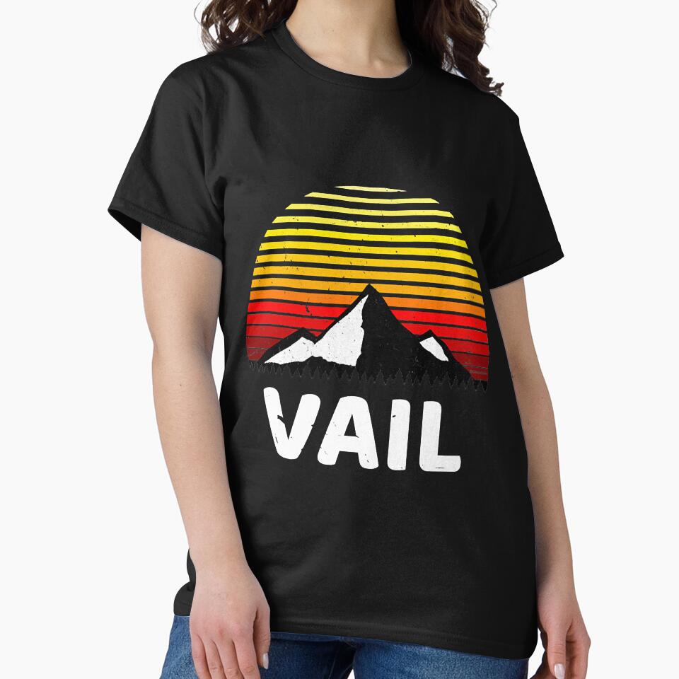 Vail Colorado Usa Vintage Retro by YesterDayCheck