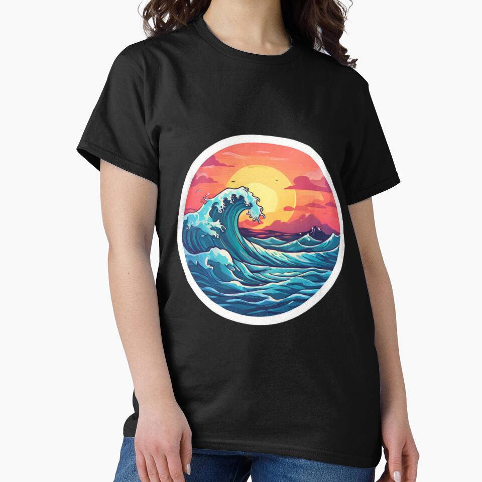 Cool Ocean Wave Art by Planetporridge