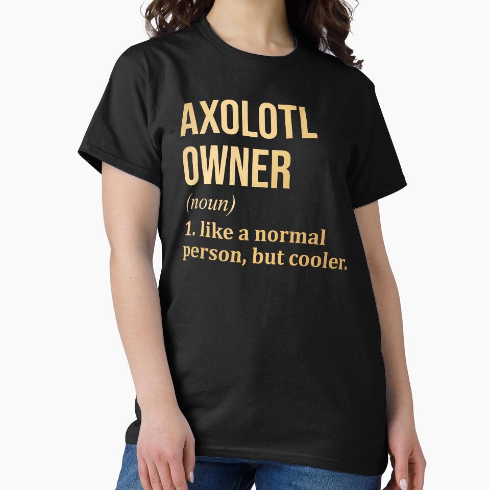 Axolotl Owner Definition Axolotl in Gold by XCIV