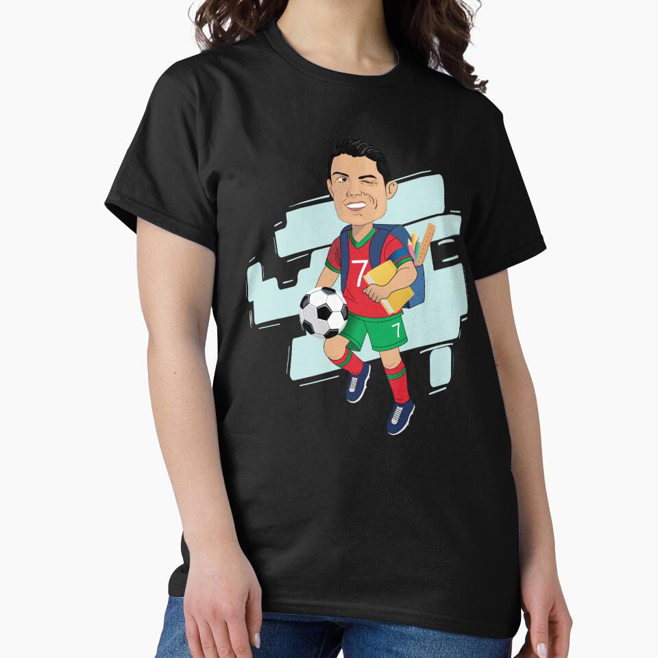 BACK TO SCHOOL - CARICATURE - CHRISTIANO - RONALDO by Gihan-Design