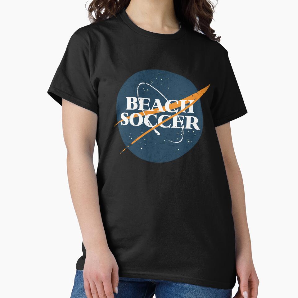 Beach Soccer Space Vintage by orlumbuspirate