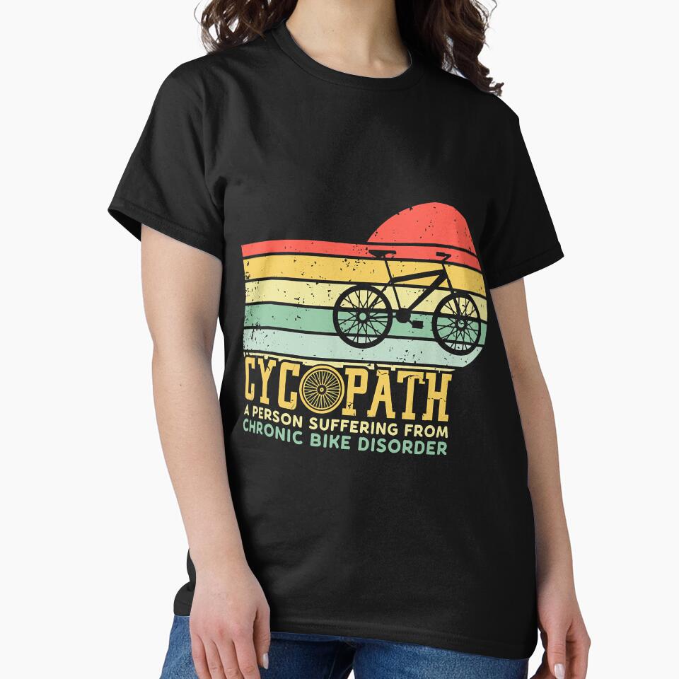 Vintage Cycopath Funny Bicycle Cyclist by YesterDayCheck