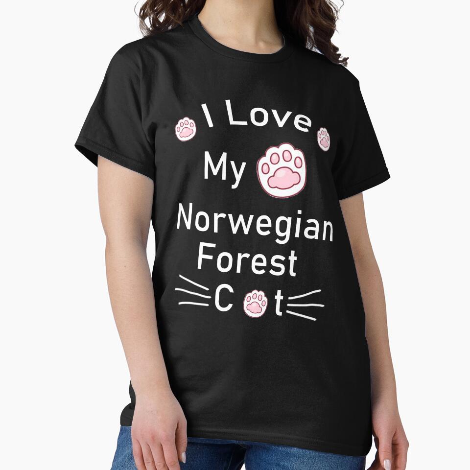 I Love My Norwegian Forest Cat by Housestore