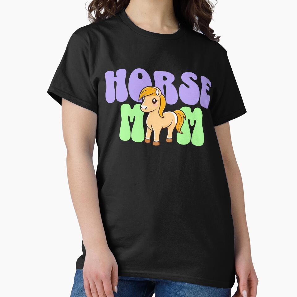 Horse Mom - Cute Horse - Pet Horse by BlueCoastPOD