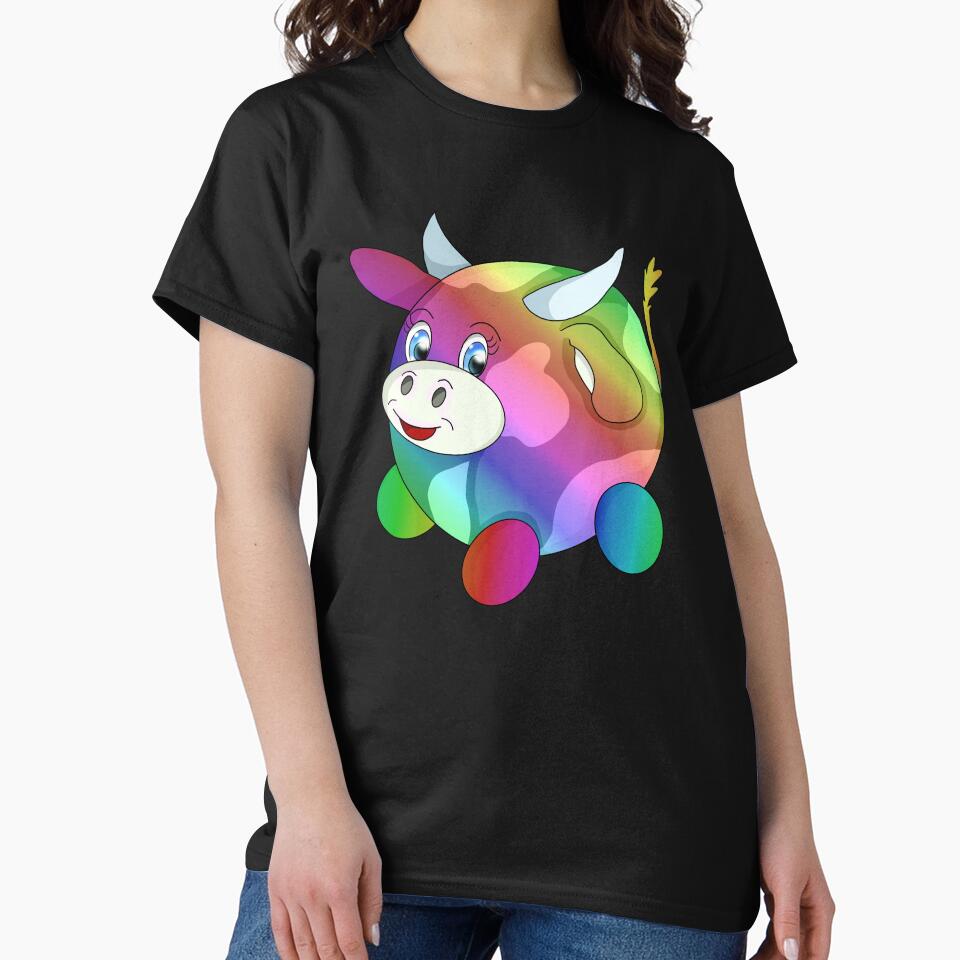 pride rainbow cow by BeingNow