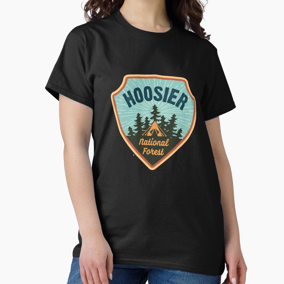 Hoosier National Forest shirt (III) by ginkgotees