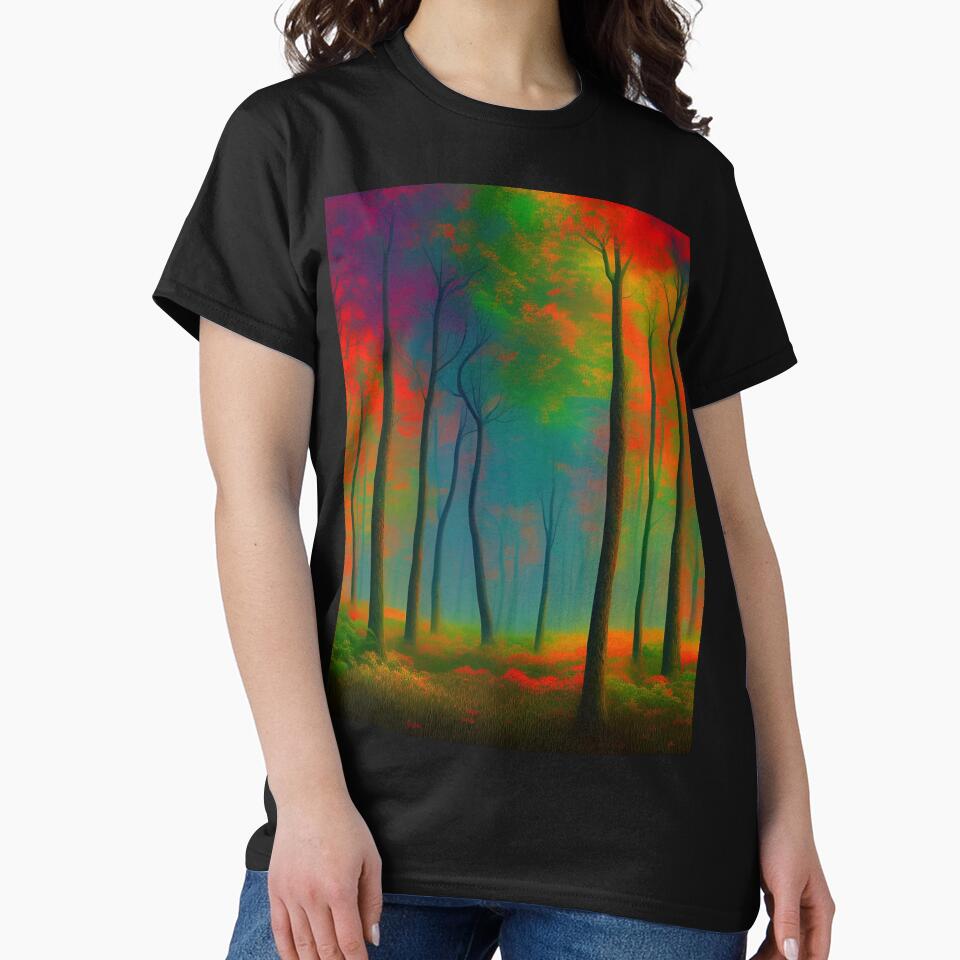 Colorful autumn forest by brandway