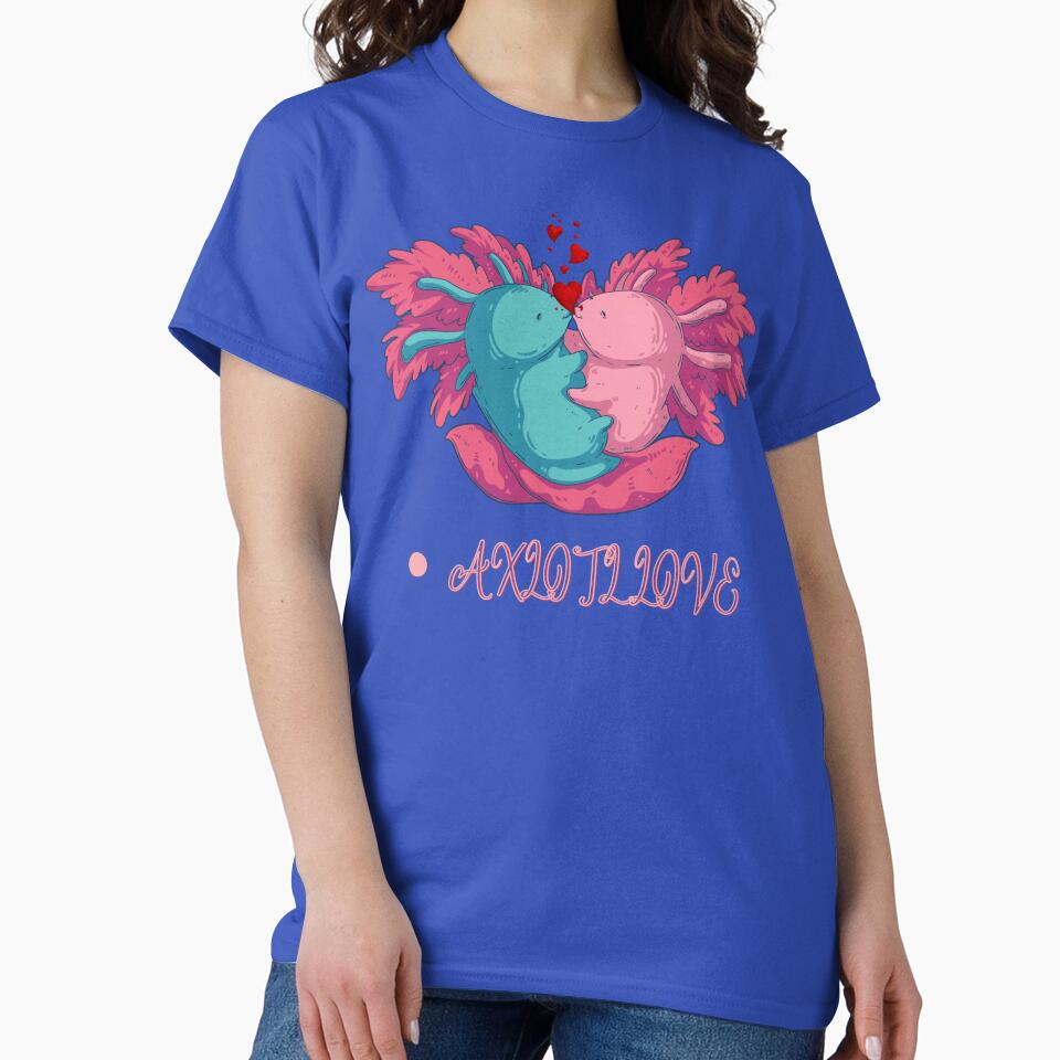 Axolotl love with love by Beena83