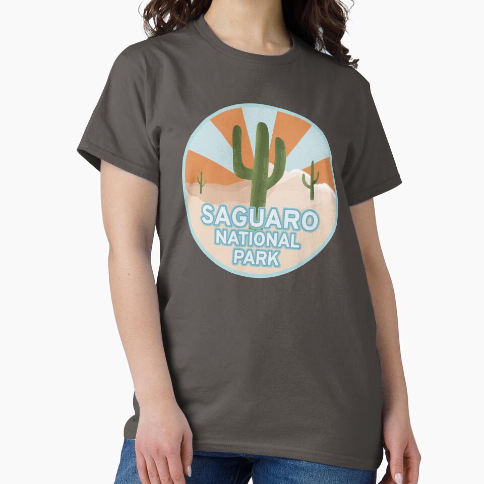 Saguaro National Park At Sunset by al-gal-designs