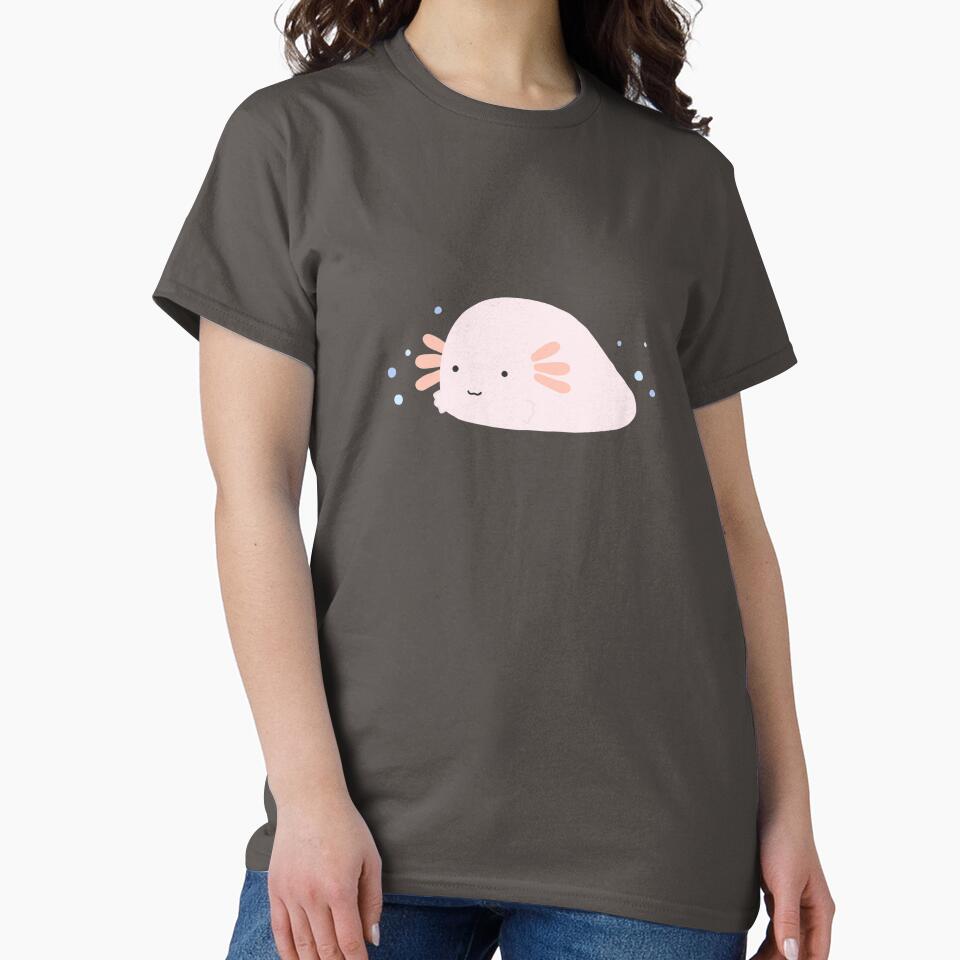 Kawaii Axolotl Mochi Anime Manga Animal Japanese by Marinaaa010