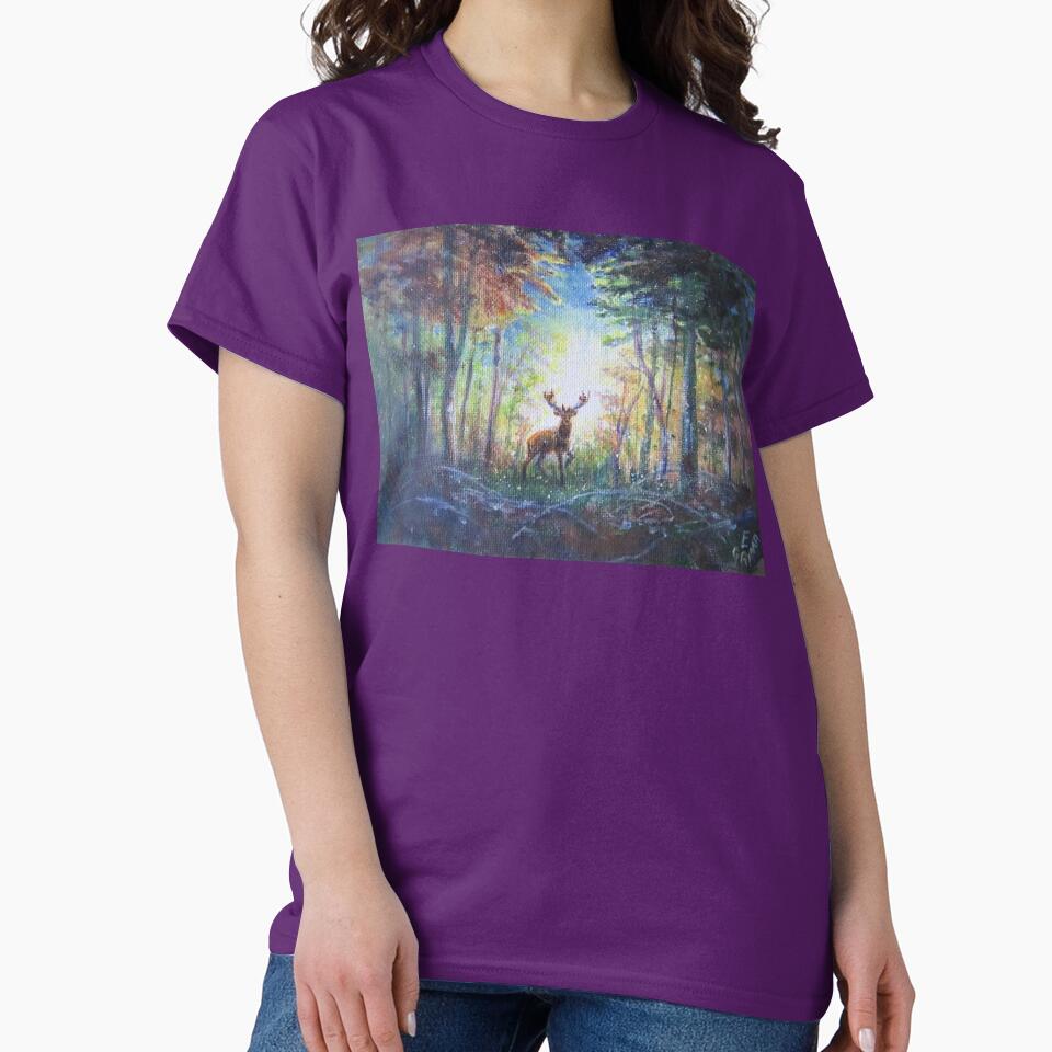 Deer in the Forest by LittleLiz