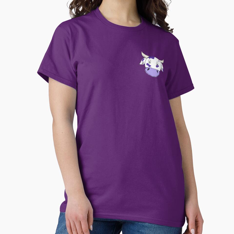 purple cow head by CRTlexa