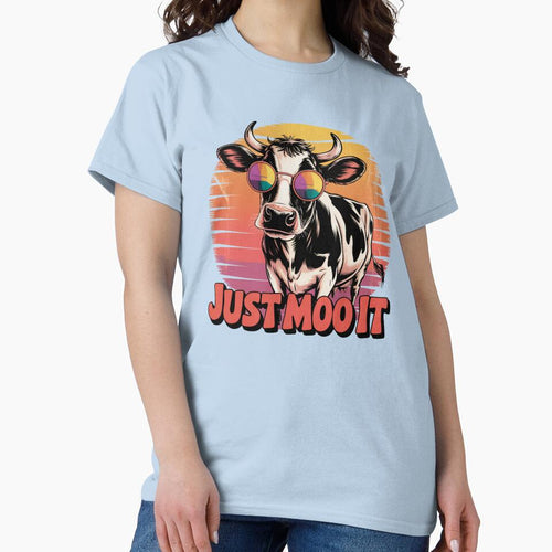 "Just Moo It" - Funny & Unique Cow Design | Cow Nation by CircinusStore