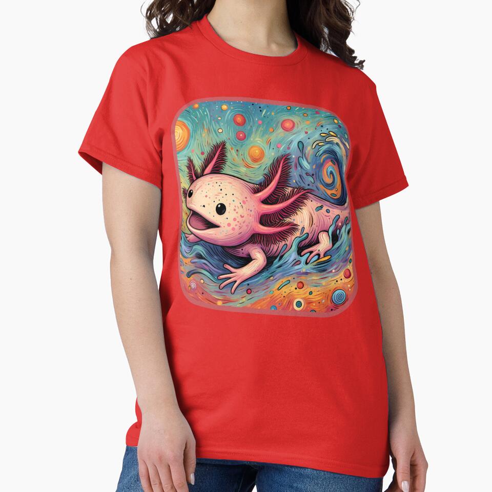 Axolotl Art #58 | Axolotl Lovers by ksgraphics222
