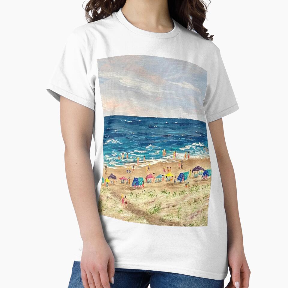 Beach Day 2 Ocean Theme by Deb Bossert Artworks