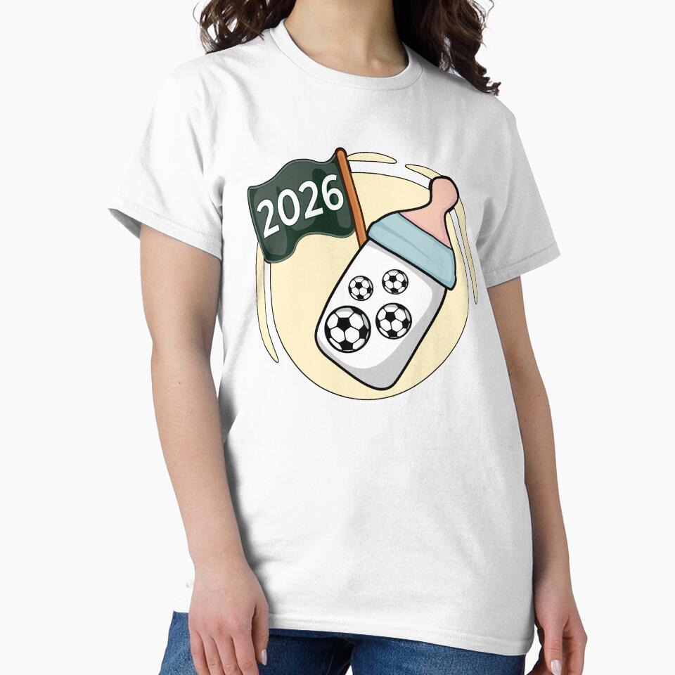 Baby 2026 FOOTBALL by minimalartstory