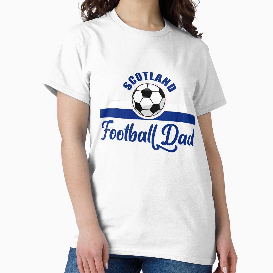 Scotland Football Dad Father's Day Euro 2021 Scottish Football Team Supporter by MimsTees