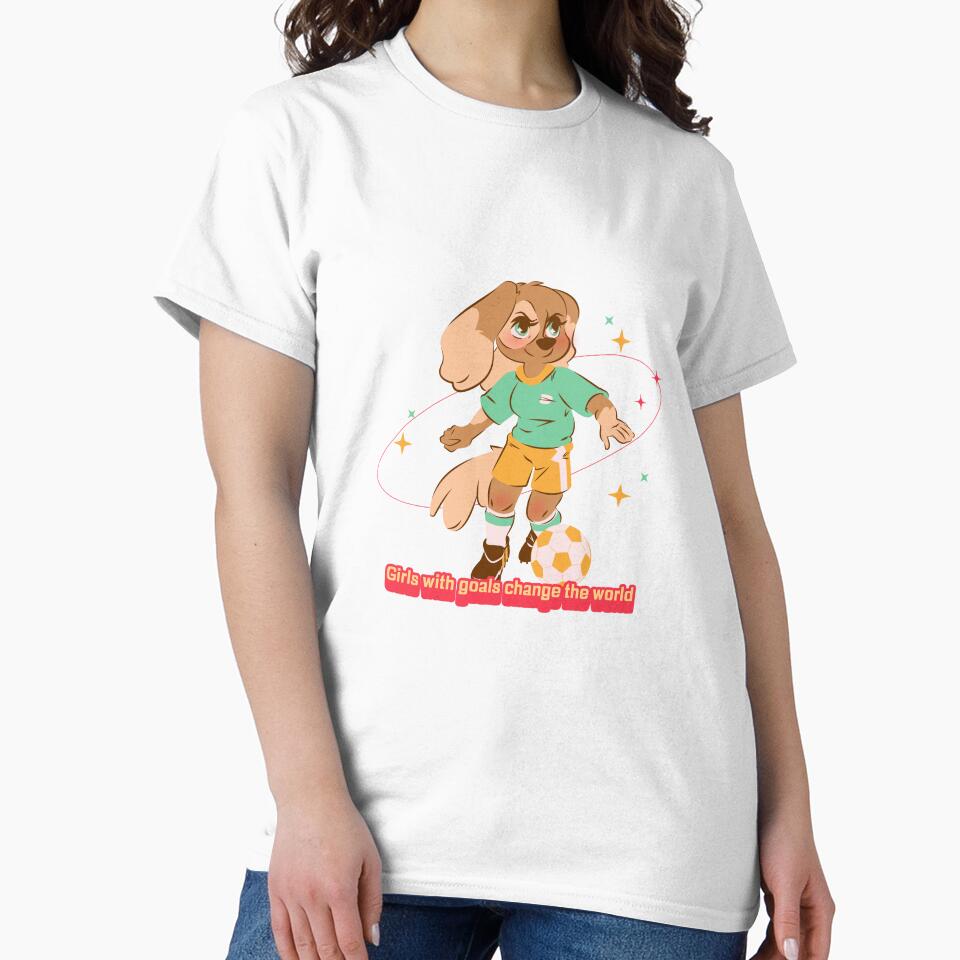 Girl with goals change the world by SzyMazDesign