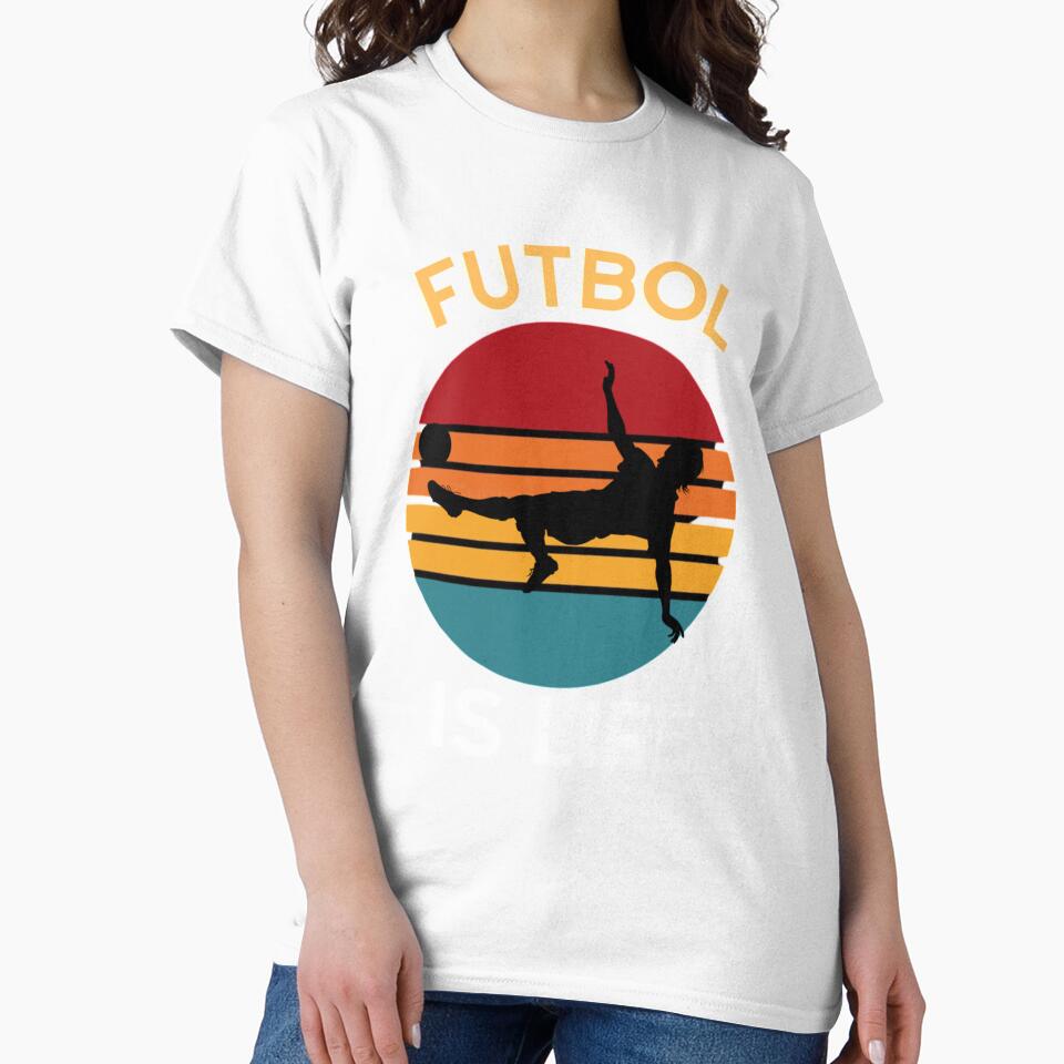 Futbol is life vintage by KatieInBay
