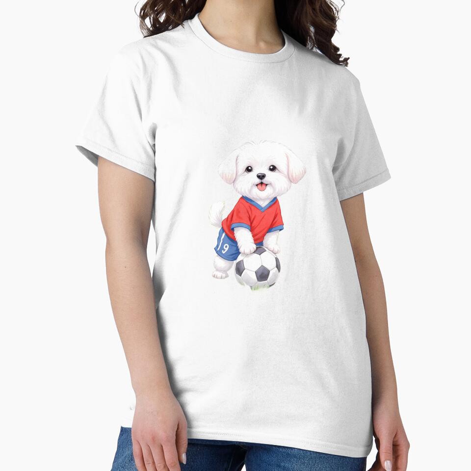 Maltese Soccer Digital Art by Kedspicedesign