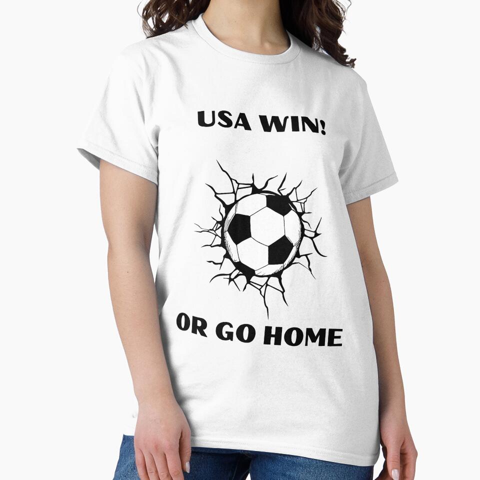 USA Win Or Go Home Soccer Representation Design by netdota