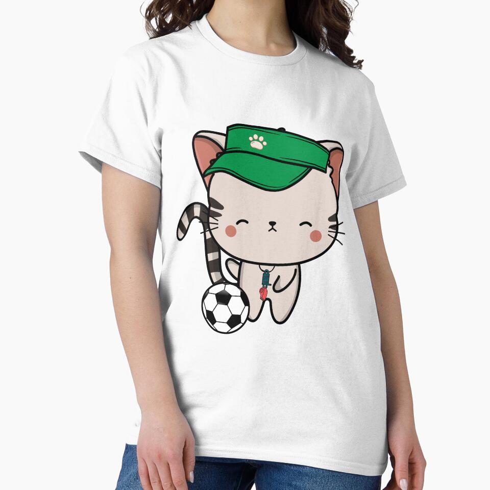 Soccer Player Tabby Cat by Pet Station