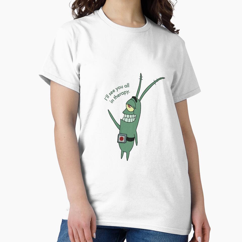 Plankton I'll See You All in Therapy by okaykelley