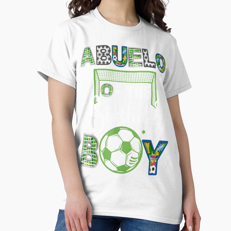 Abuelo Of The Birthday Boy Soccer Baller Birthday by stinemais4540