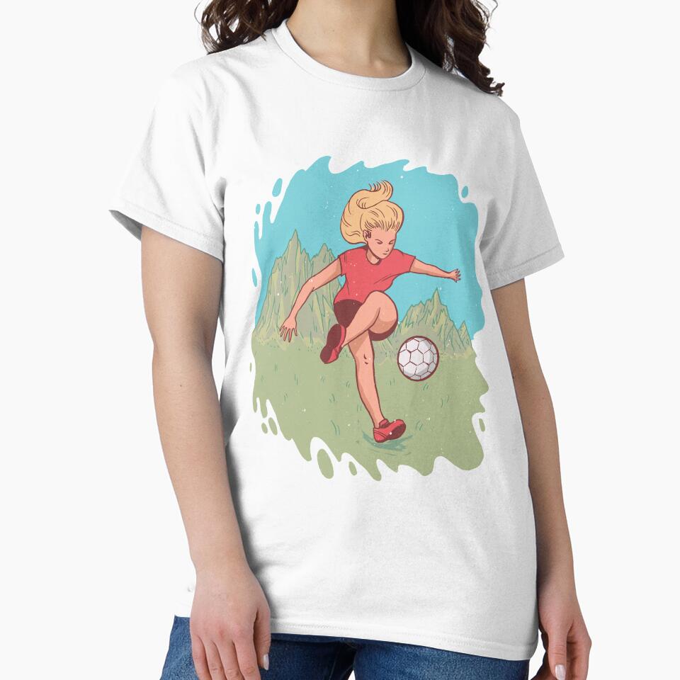Woman Playing Soccer Sports Girl by AaaleXX
