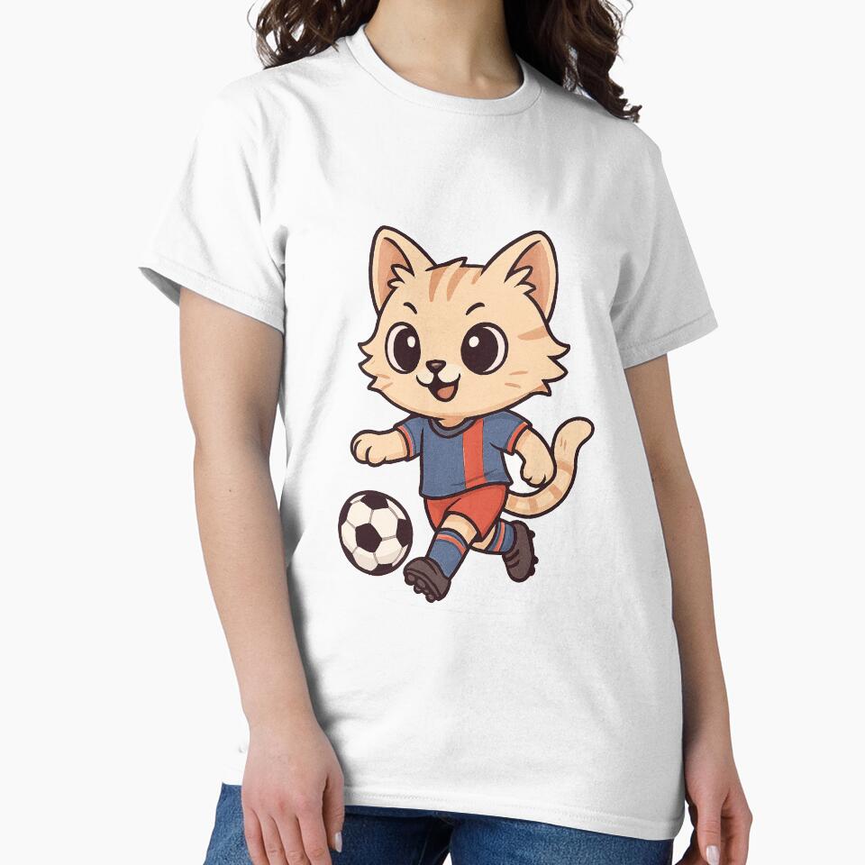 Cute Football Cat by HoopeStylee