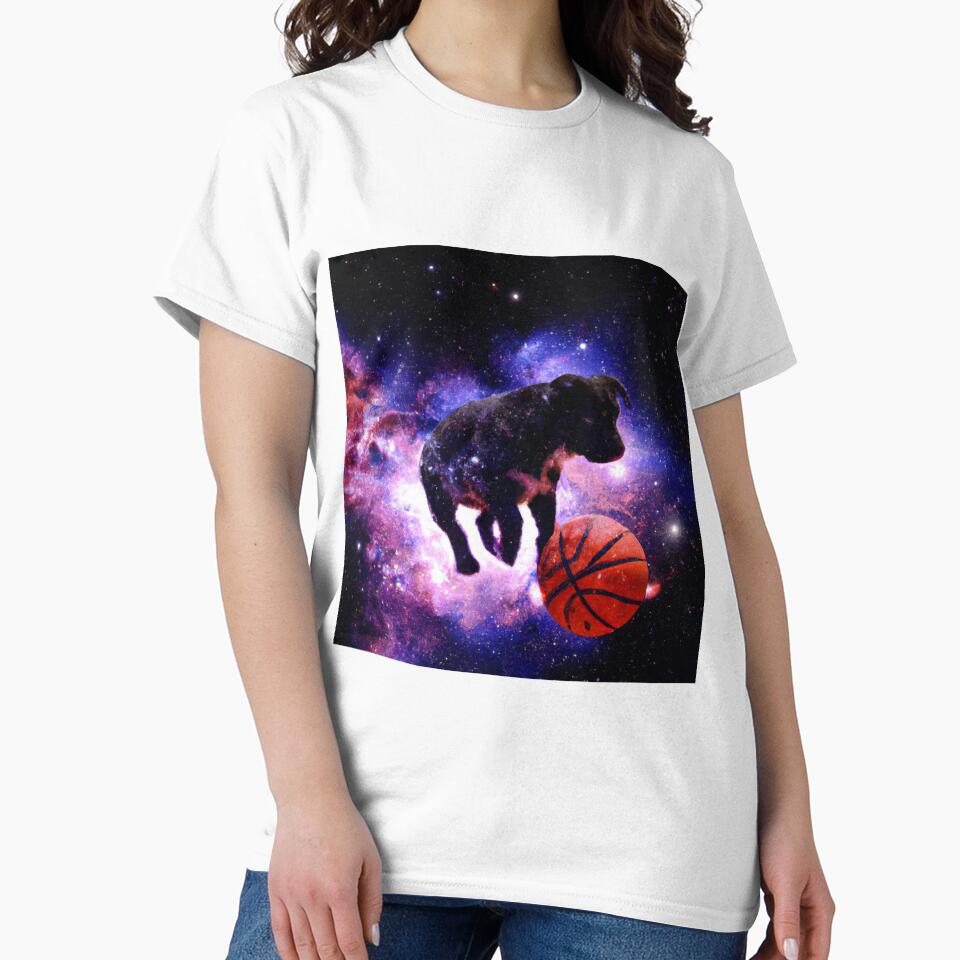 Space Dog Basketball by selfreference2
