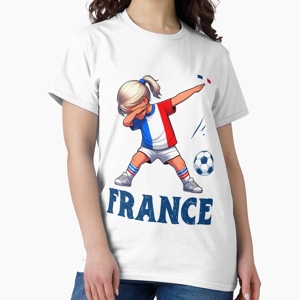 Girl French Soccer by MyLifeStyleShop